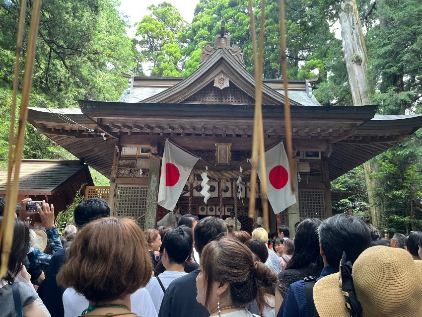 熊本県✨幣立神宮の五色人祭大祭り❤️